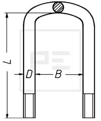 PE AUTOMOTIVE Стремянка рессоры 045.005-00A